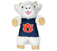 Pets First NCAA Auburn Tigers Goat Plush Toy for Dogs and Cats with Squeaker, Wearing a Team Jersey! Fun & Sporty Goat Shaped Dog Chew Toy, Interactive Pet Toy