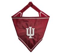 Pets First NCAA Indiana Hoosiers TIE Bandana, Size Small/Medium. Dog Bandana Scarf Bib for Pet Cat Dog. The Ultimate Game-Day, Party Bandana