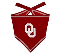 Pets First NCAA Oklahoma Sooners TIE Bandana, Size Small/Medium. Dog Bandana Scarf Bib for Pet Cat Dog. The Ultimate Game-Day, Party Bandana