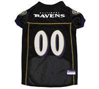 Pets First NFL Baltimore Ravens Dog Jersey, Size X-Large. Best Football Jersey Costume for Dogs & Cats. Licensed Jersey Shirt
