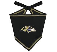Pets First NFL Baltimore Ravens TIE Bandana, Size Large/X-Large. Dog Bandana Scarf Bib for Pet Cat Dog. The Ultimate Game-Day, Party Bandana