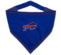 Pets First NFL Buffalo Bills TIE Bandana, Small/Medium. Dog Bandana Scarf Bib for Pet Cat Dog. The Ultimate Game-Day, Party Bandana (BUF-3550-S-M)