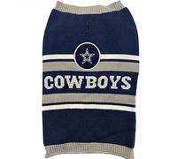 Pets First NFL Dallas Cowboys Dog Sweater, Size Medium. Warm and Cozy Knit Pet Sweater with NFL Team Logo, Best Puppy Sweater for Large and Small Dogs, Team Color (DAL-4179-MD)