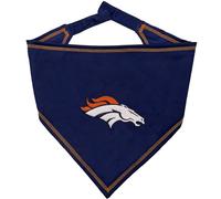 Pets First NFL Dener Broncos TIE Bandana, Small/Medium. Dog Bandana Scarf Bib for Pet Cat Dog. The Ultimate Game-Day Party Bandana