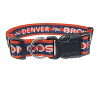 Pets First NFL Denver Broncos Pet Collar, Large, DEN-3036-LG