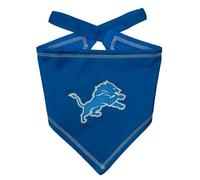 Pets First NFL Detroit Lions TIE Bandana, Large/X-Large. Dog Bandana Scarf Bib for Pet Cat Dog. The Ultimate Game-Day, Party Bandana