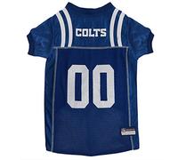 Pets First NFL Indianapolis Colts Dog Jersey, Size X-Small - Best Football Costume for Dogs & Cats - Licensed Shirt