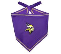 Pets First NFL Minnesota Vikings TIE Bandana, Size Small/Medium. Dog Bandana Scarf Bib for Pet Cat Dog. The Ultimate Game-Day, Party Bandana