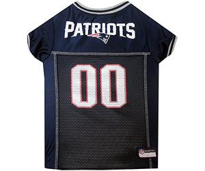 Pets First NFL NEW ENGLAND PATRIOTS DOG Jersey, X-Small