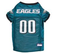Pets First NFL Philadelphia Eagles Dog Jersey, Size Medium. Best Football Shirt Costume for Dogs & Cats. Licensed Pet Apparel