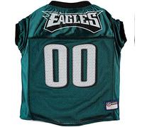 Pets First NFL Philadelphia Eagles Dog Jersey, Size: X-Large. Best Football Jersey Costume for Dogs & Cats. Licensed Jersey Shirt.
