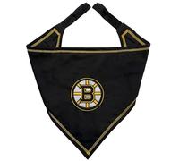 Pets First NHL Boston Bruins TIE Bandana, Size Large/X-Large. Dog Bandana Scarf Bib for Pet Cat Dog. The Ultimate Game-Day, Party Bandana