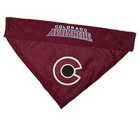 Pets First NHL Colorado Avalanche Bandana for Dogs & Cats, Small/Medium. - Cute & Stylish Bandana! The Perfect Hockey Fan Scarf Bandana, Great for Birthdays Or Any Party!