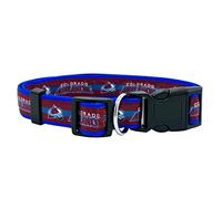 Pets First NHL Colorado Avalanche Collar for Dogs & Cats, Large. - Adjustable, Cute & Stylish! The Ultimate Hockey Fan Collar!