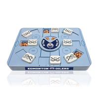 Pets First NHL Edmonton Oilers Large Puzzle Toy, New Size, Interactive Dog Treat & Slow Feeding Toy