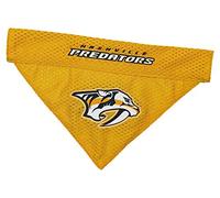 Pets First NHL NASHVILLE PREDATORS BANDANA for DOGS & CATS, Large/X-Large. - Cute & Stylish Bandana! The Perfect HOCKEY FAN Scarf Bandana, great for Birthdays or any Party!
