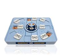Pets First NHL Nashville Predators Large Puzzle Toy, New Size, Interactive Dog Treat & Slow Feeding Toy