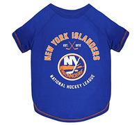 Pets First NHL New York Islanders Tee Shirt for Dogs & Cats, Small. - are You A Hockey Fan? Let Your Pet Be an NHL Fan Too!