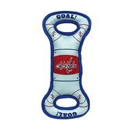 Pets First NHL Washington Capitals Hockey Field Dog Tug Fetch Squeak Chew Toy
