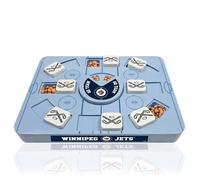 Pets First NHL Winnipeg Jets Large Puzzle Toy, New Size, Interactive Dog Treat & Slow Feeding Toy