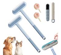 Pets Hair Remover, Multifunctional Hair Removal Brush, Washable, Reusable Pet Hairs Removal Tool, 4 In 1 Multifunctional Pet sHair Removals Brush For Couch, Carpet, Furniture, Car Seat (2 PCS)