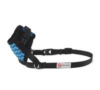 PET'S HUB Adjustable Dog Muzzle, Soft & Breathable, Prevents Biting & Barking, Training Mask, Allows Panting & Drinking for Small, Medium, and Large Dogs (Blue, Ex-Large)