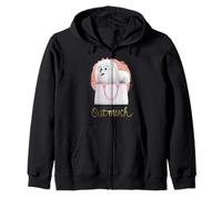 Pets I Don't Get Out Much Adorable Fluffy Zip Hoodie