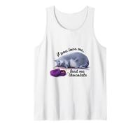 Pets If You Love Me Feed Me Chocolate Tank Top