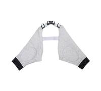 Pets Knee Pads Dog Elbow Protection Clothes Labrador Front Leg Joint Protector Keep Away From Dirt(Schwarz,XXL)