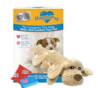 Pets Know Best HuggiePup Cuddly Puppy Behavioral Aid Toy, Great for Crate Training- Pulsing Heartbeat, Heating Pack- Golden Dog