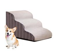 Pets Ladders, Snow Velvet Dog Steps Stairs For Bed, Non-slip 2/3/4 Step Stairs, Balanced Dog Stairs, Dog Ramp, Washable Dog Bed Stairs For Old Cats, Couch And Injured Dogs