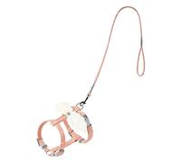 Pets Leashh, Pets Outdoor Leashh Cable, Long Lasting Adjustable Length Cat Tractions Lesh with Anti Breakaway Design, Cats Training Rope with Cute Little Wings, Cat Harness Lesh for Cats Pets Dogs