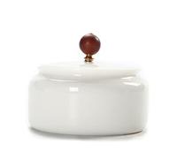 Pets Memorials Suet Jade Pottery And Porcelain White Ashes Cat Dog Rabbit Use For All Kinds Of Pet Souvenir Cremation Urns Funeral Box(4)