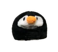 Pets Novelty Animal Style Headgear, Cute Plush Penguin Headwear for Cats Small Dogs Halloween Costume Head Accessory Puppies Kittens Christmas Festival Party Dress-up Pets Cosplay Photo Props
