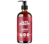 Pets Purest Joint Supplement for Dogs. Daily Joint Aid Supplement with Turmeric for Dogs Joint Care, Mobility and Flexibility. Rich in Omega 3,6,9. Suitable for Dogs, Cats and Pets
