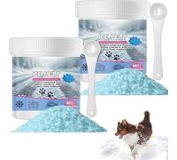 Pets Safe Ice Melt Safe for Concrete - Snow Salt Ice Melt Pet-Friendly, Effectively Melt Ice & Snow, Long-Lasting and Non-Tracking, Ideal for Paths, Sidewalks, Driveways & Yards (2 Pcs)