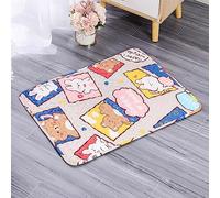 Pets Scratch Resistant Soft Comfortable Pure Cotton Pet Mat for Four Seasons, Dog Bed for Home (Animal 50x40cm/19.69x15.75in (Recommended Within)