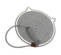 Pets Scratching Pad, Cat Scratcher Mat, Furniture Protector Pad, Sturdy Carpet Scratching Toy, Cotton Rope Scratch for Indoor Cats' Play and Claw Care