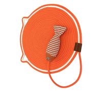 Pets Scratching Pad, Cat Scratcher Mat, Furniture Protector Pad, Sturdy Carpet Scratching Toy, Cotton Rope Scratch for Indoor Cats' Play and Claw Care