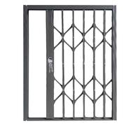 Pets Window Safety Bars for Home Security, Horizontal Adjustable Burglar Bars for Sliding Windows Outside, 30 32 34 36 38inch Height Window Security Gate(32x34inch/81x86.5cm)