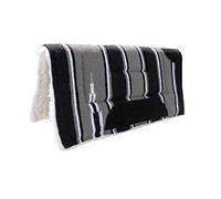 Pets2Care Western Saddle Pad Numnah Cow Boy fleece GREY 32 x 32 1.5 inchs Thick