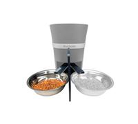 PetSafe 2-Pet Meal Splitter with Bowl, Feeds 2 Pets at the Same Time, Compatible with Smart Feed & Healthy Pet Simply Feed, Includes Privacy Panel