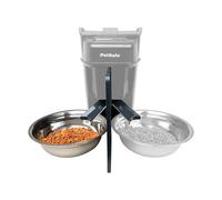 PetSafe 2-Pet Meal Splitter with Bowl, Feeds 2 Pets at the Same Time, Compatible with Smart Feed & Healthy Pet Simply Feed, Includes Privacy Panel