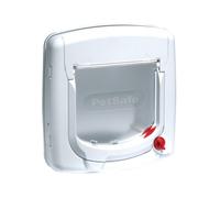 Petsafe 400Ef Deluxe Cat Flap - Magnetic, White