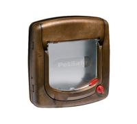 Petsafe 420Ef Deluxe Cat Flap - Magnetic, Brown