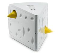PetSafe Cheese Automatic Cat Toy - Interactive Peek-a-Boo Play - Engaging Mouse Popping Action - Automatic Timer with Random Sessions - Durable Design - Battery Operated - Indoor Cat Entertainment