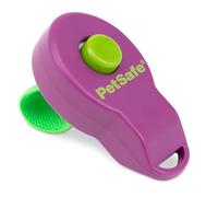 PetSafe Clik-R Training Tool, Training Clicker for Dogs, Reinforces Positive Behaviour, Comfortable Grip, Training Guide Included, Purple