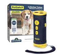PetSafe Collarless Trainer - Ultrasonic Bark Deterrent - Handheld Anti Bark Device - High-pitched sound, Flashing Light and Variable Tone - Rechargeable Battery - Flashlight - Wrist Strap