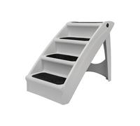 PetSafe CozyUp Folding Pet Steps - Foldable Stairs for Dogs and Cats - Best for Small to Large Pets - Large, Grey