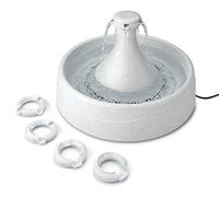PetSafe Drinkwell Adjustable 360 Plastic Pet Fountain, BPA-Free Drinking Fountain for Cats and Dogs, No Splash or Spills
